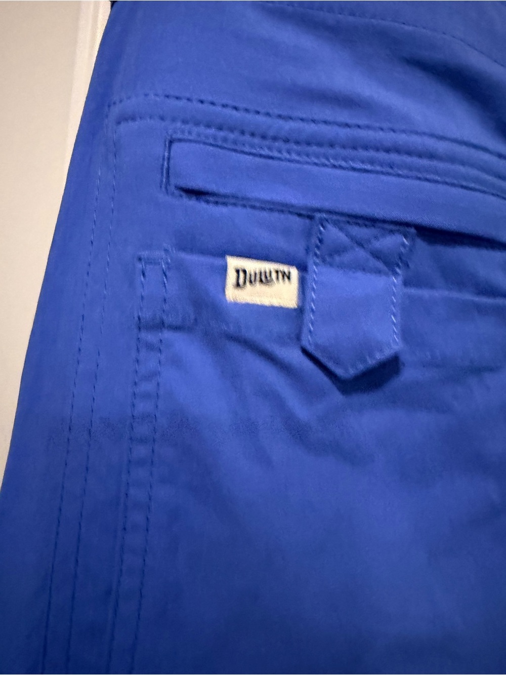 Duluth Trading Co Nwt Blue Women's Waterproof Overalls Jumpsuit - Picture 3 of 8